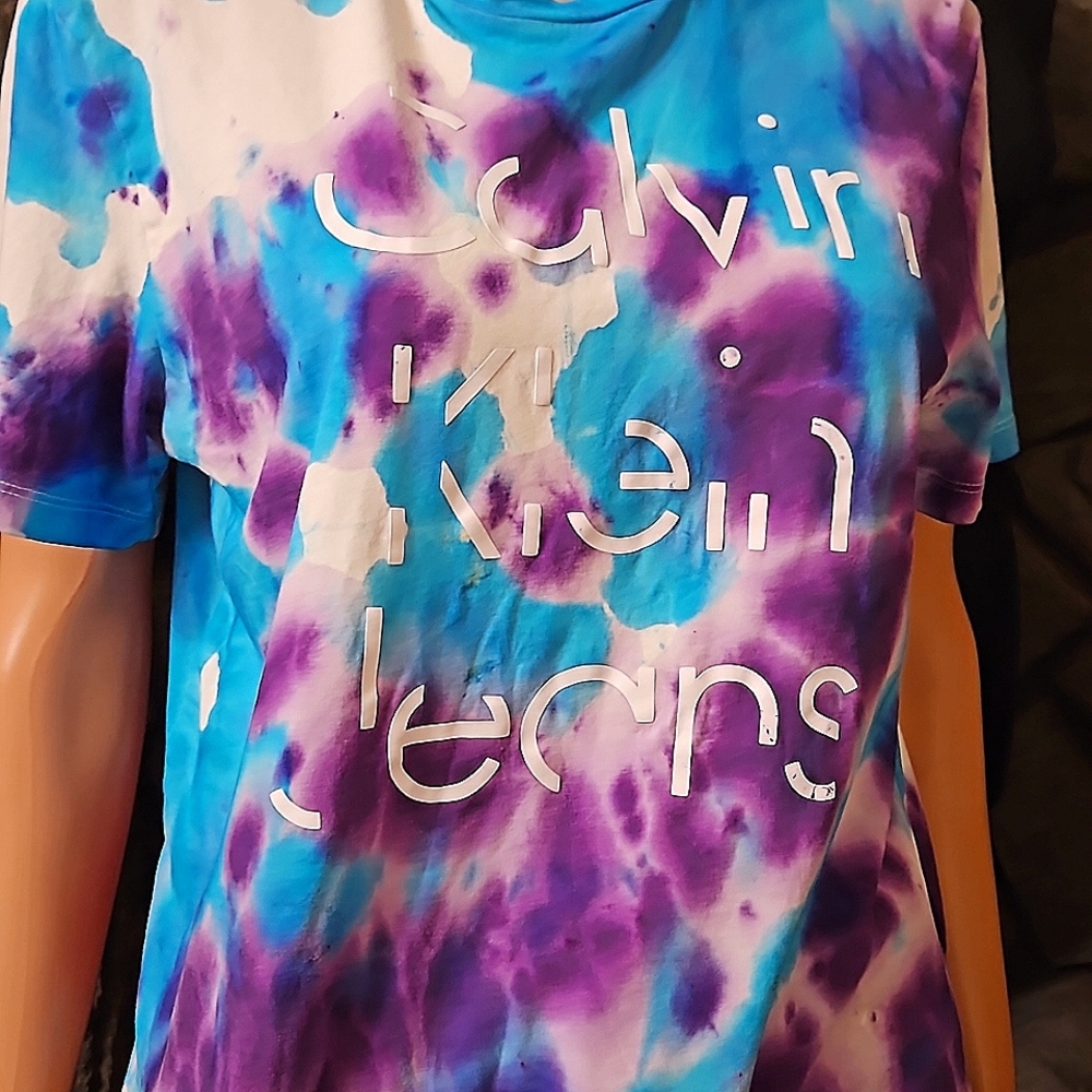 Calvin Klein Custom Tye-Dye T